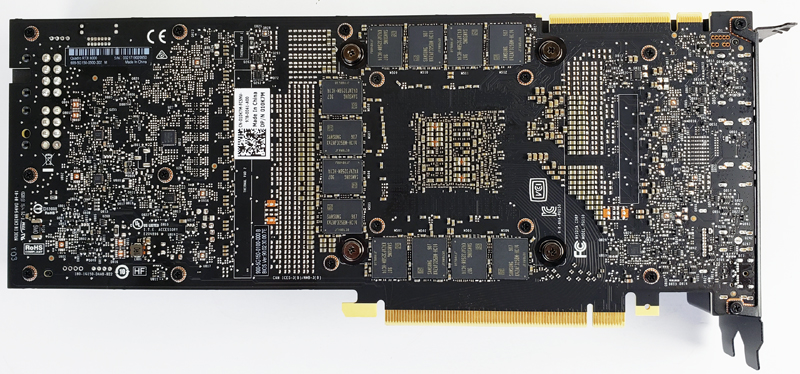 NVIDIA Quadro RTX 8000 - Back view
