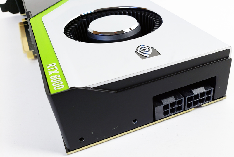 Kết nối nguồn NVIDIA Quadro RTX 8000