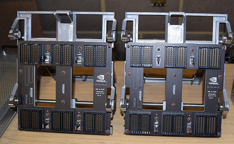 Nvidia dgx2 gpu backplanes