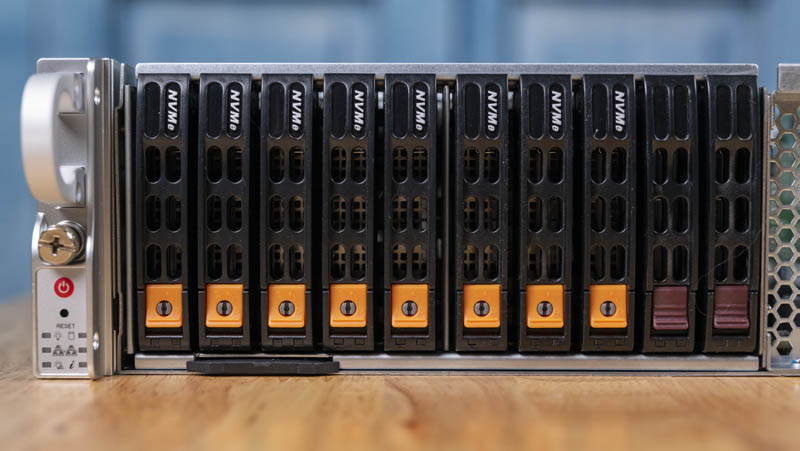 Bộ lưu trữ phía trước Supermicro 2049P TN8R