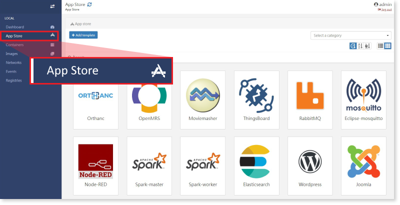 App Store trên Docker