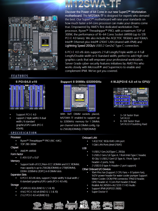 supermicro-wrx80-máy trạm-bo mạch chủ