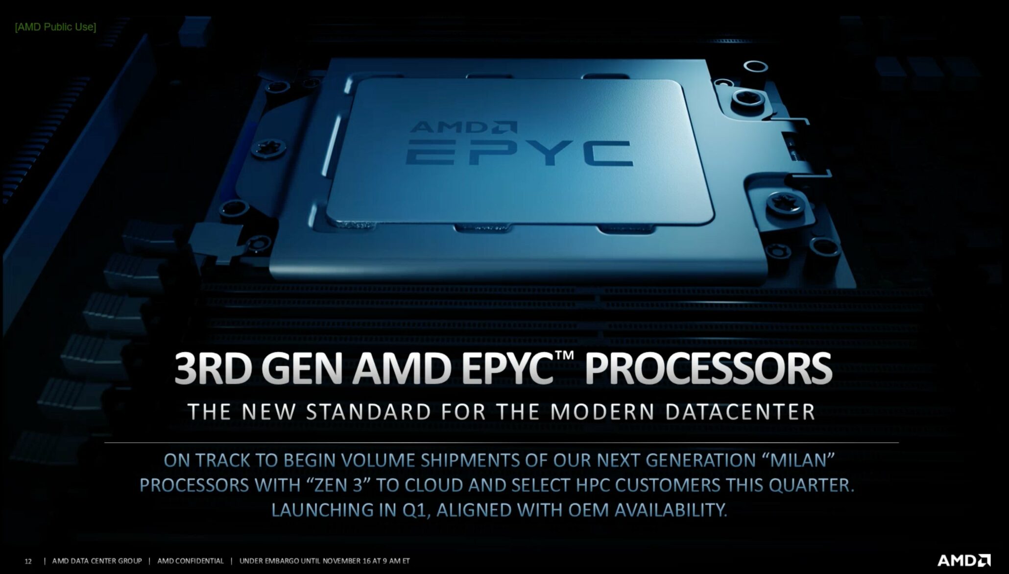 AMD 3rd Gen EPYC Milan CPU Specs & Benchmarks Leak Out, Up To 64 Cores & 280W TDPs