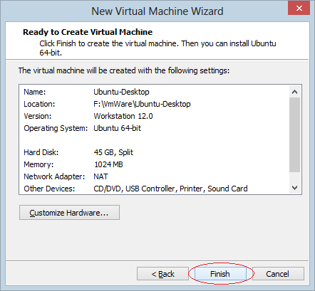 Hướng dẫn cài đặt hệ điều hành linux trên Window và VMware - Ảnh 12. Hướng dẫn cài đặt hệ điều hành linux trên Window và VMware - Ảnh 12.