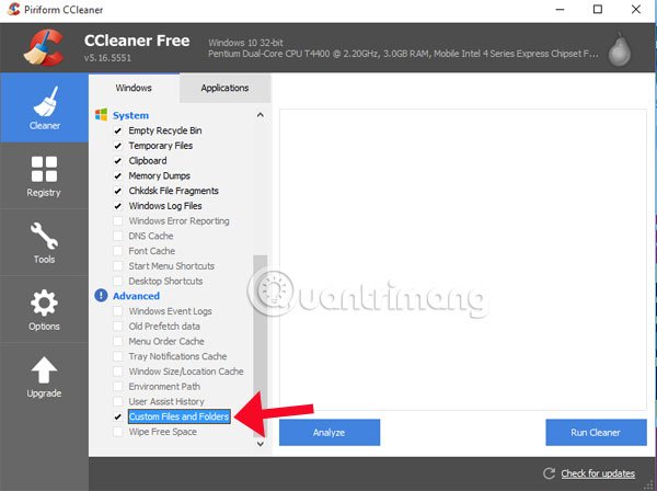 Hướng dẫn sử dụng CCleaner hiệu quả