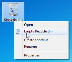Empty Recycle Bin