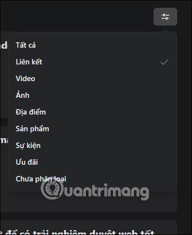 Lọc bài viết đã lưu 