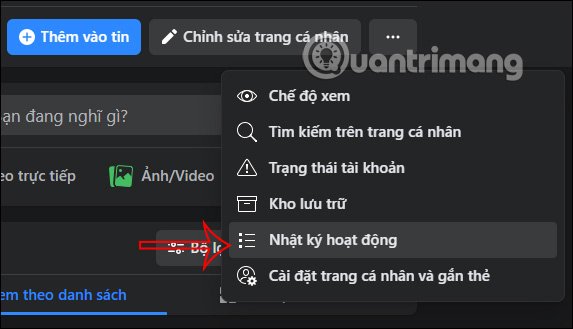 Nhật ký hoạt động 