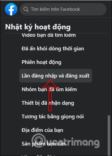 Kiểm tra đăng xuất