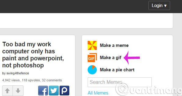 Click Make a gif