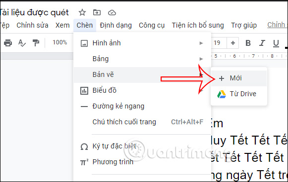 Tạo bản vẽ