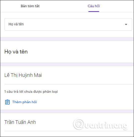 Câu hỏi 