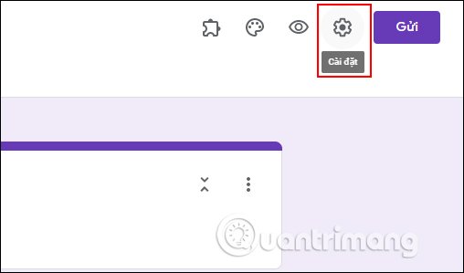 Cài đặt 