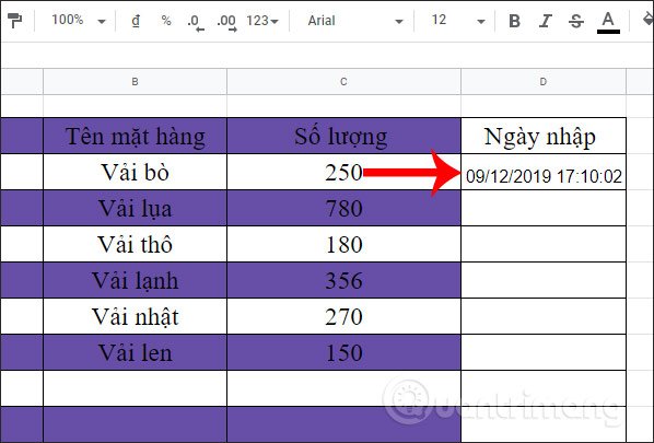 Hiện thời gian 