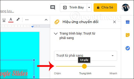 Tốc độ hiệu ứng