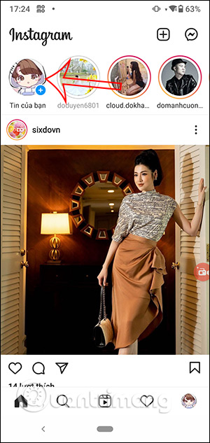 Tạo Story