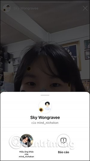 Instagram sticker Sky Wongravee