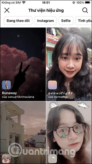 Bộ sưu tập filter