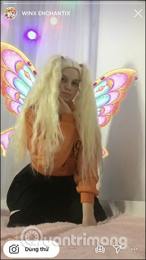 Tải hiệu ứng Winx Enchantix Instagram