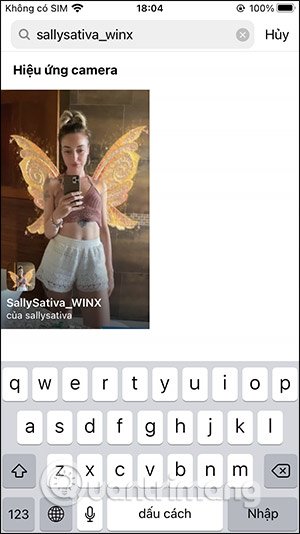 Filter SallySativa_WINX Instagram