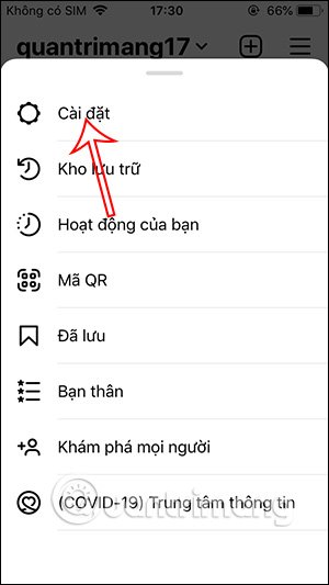 Cài đặt Instagram