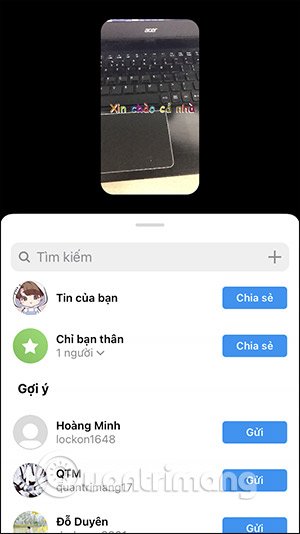 Đăng tải Instagram