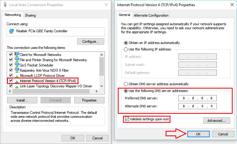  Internet Protocol Version 4 (TCP/IPv4)
