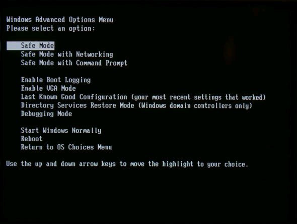  Khởi động máy tính ở chế độ Safe mode