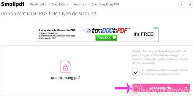 Công cụ Smallpdf