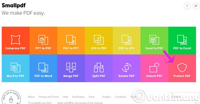 Click Protect PDF