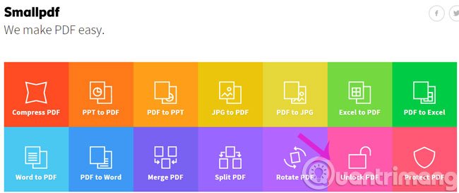 Click Unlock PDF