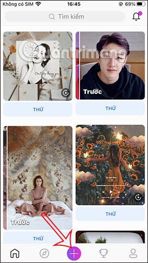 Tạo project