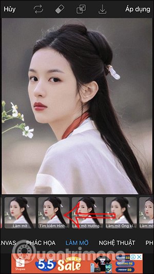 Hiệu ứng Làm mờ