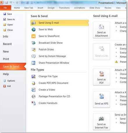 Tuyệt chiêu trình diễn trong PowerPoint 2010