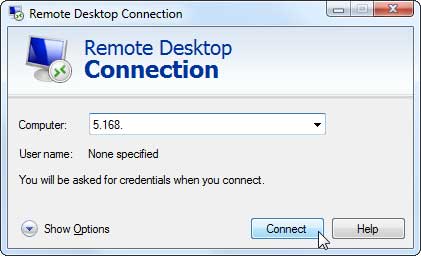 Truy cập Remote Desktop của Windows qua Internet