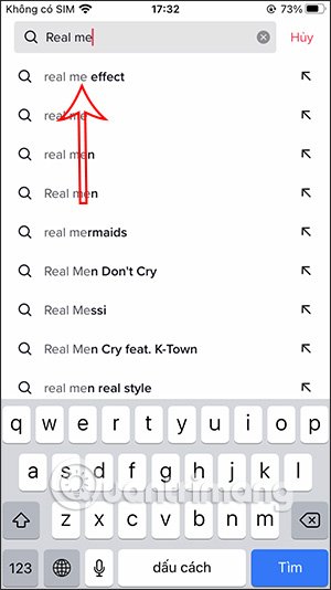 Tìm filter