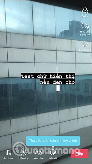 Video chữ chạy