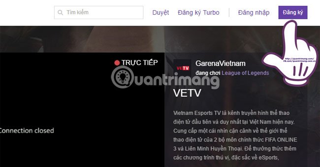 tạo tài khoản Twitch TV để streaming Video với BlueStacks
