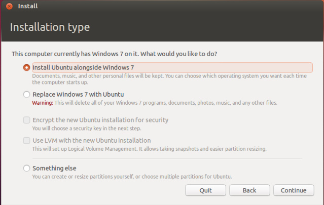 Cài đặt Ubuntu song song với Windows