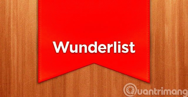 Ứng dụng ghi chú Wunderlist