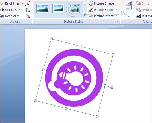 Xoay ảnh tự do