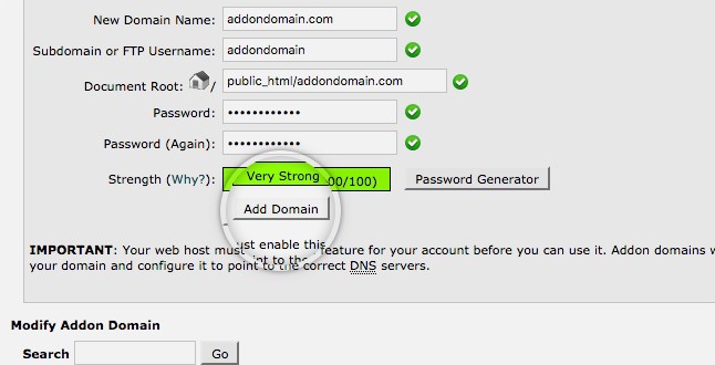 Addon domain là gì và hoạt động như thế nào? - Ảnh 2. Addon domain là gì và hoạt động như thế nào? - Ảnh 2.