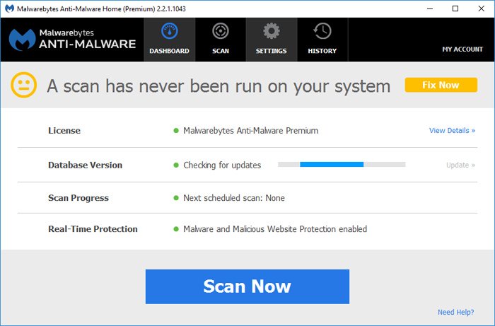 Malwarebytes Anti-Malware diệt Malwarebytes 