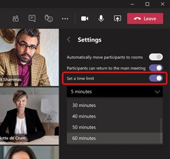 Tính năng Breakout Rooms trên Microsoft Teams được bổ sung nhiều tính năng mới