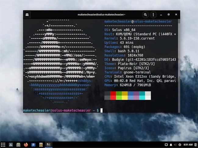 Hãy cài đặt Solus để trải nghiệm Budgie!