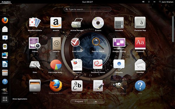 Ubuntu phiên bản GNOME desktop