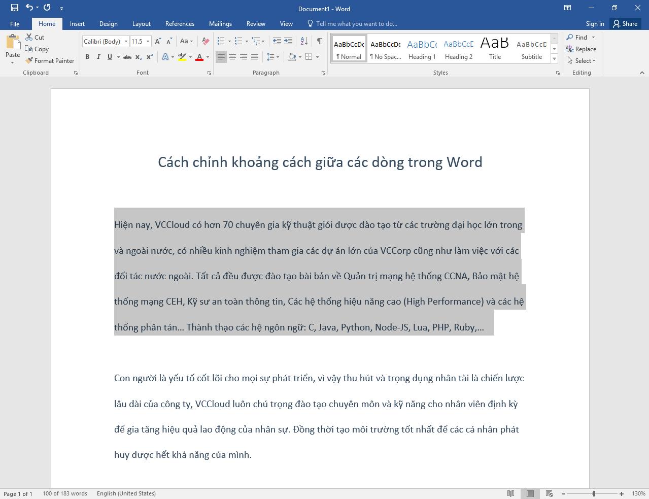 Cách chỉnh khoảng cách dòng trong Word 2003, 2007, 2010, 2013, 2016 chuẩn nhất - Ảnh 6. Cách chỉnh khoảng cách dòng trong Word 2003, 2007, 2010, 2013, 2016 chuẩn nhất - Ảnh 6.