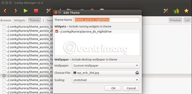 Chỉnh sửa theme