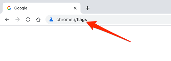Truy cập “chrome://flags”