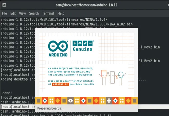 Cài đặt script Arduino